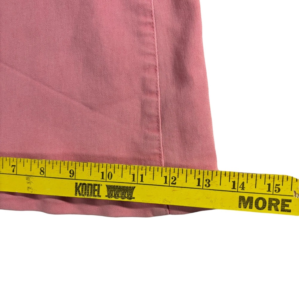 We The Free Venice Beach Flare Jeans Peony Pink High Rise Bell Bottom Size 31 - Picture 13 of 14